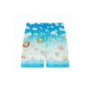 Kawaii Motifli İpek Twill Şortlar Kawaii Motifli İpek Twill Şortlar