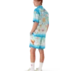 Kawaii Motifli İpek Twill Şortlar Kawaii Motifli İpek Twill Şortlar