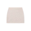 Kristal Monogram Örgü Mini Etek