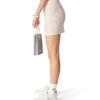 Kristal Monogram Örgü Mini Etek