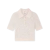 Kristal Monogram Örgü Polo Gömlek Kristal Monogram Örgü Polo Gömlek