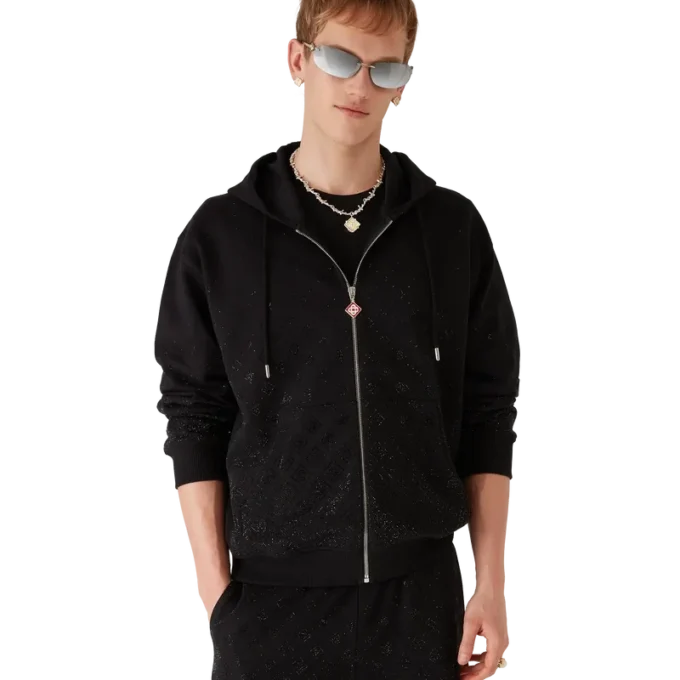 Kristal Monogram Uzun Kollu Sweatshirt Kristal Monogram Uzun Kollu Sweatshirt