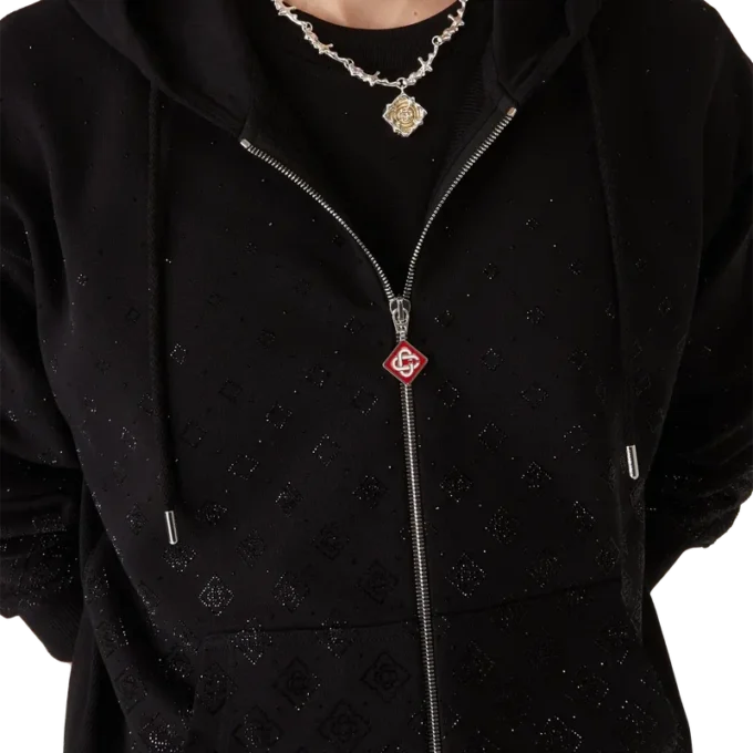 Kristal Monogram Uzun Kollu Sweatshirt Kristal Monogram Uzun Kollu Sweatshirt