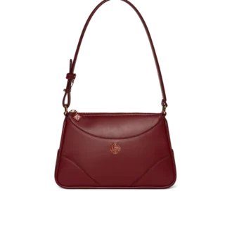 Kırmızı Jeanne Pochette Omuz Çantası