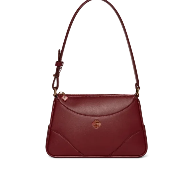 Kırmızı Jeanne Pochette Omuz Çantası