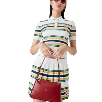 Kırmızı Jeanne Pochette Omuz Çantası