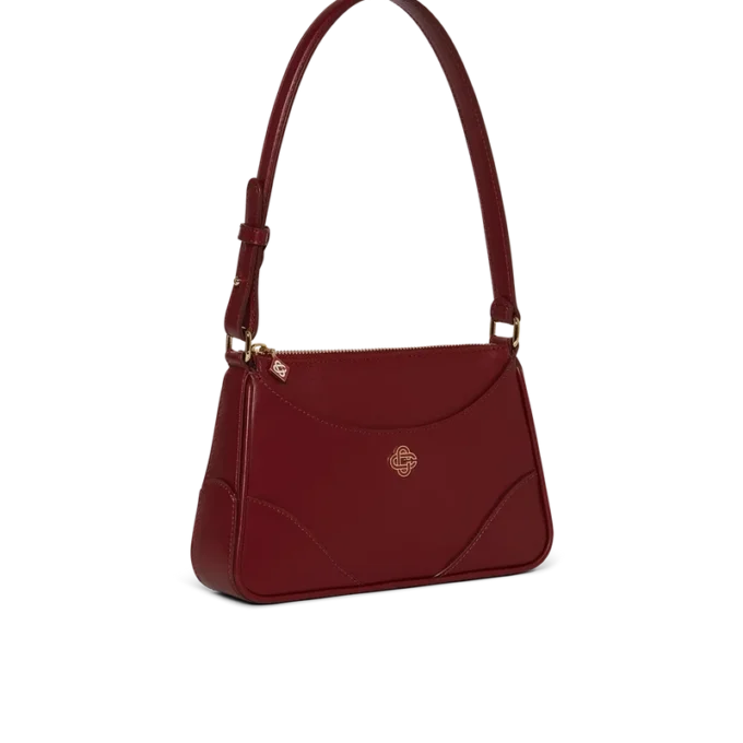 Kırmızı Jeanne Pochette Omuz Çantası