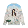 L’hiver Fleuri Uzun Kollu İpek Twill Gömlek L’hiver Fleuri Uzun Kollu İpek Twill Gömlek