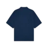 Lacivert Monogram Kısa Kollu Gömlek Lacivert Monogram Kısa Kollu Gömlek