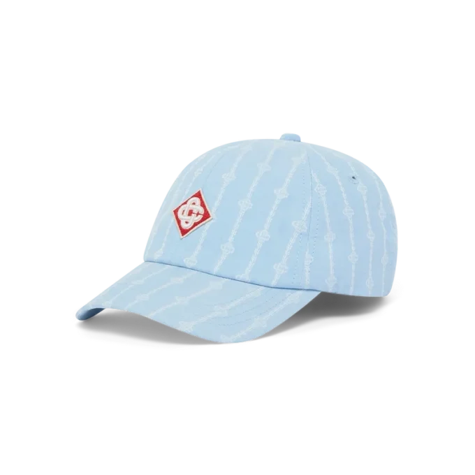 Laurel Stripe Logo Yama Şapka
