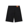 Lazer Monogram Denim Şortlar Lazer Monogram Denim Şortlar