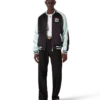 İşlemeli Saten Bomber Ceket İşlemeli Saten Bomber Ceket