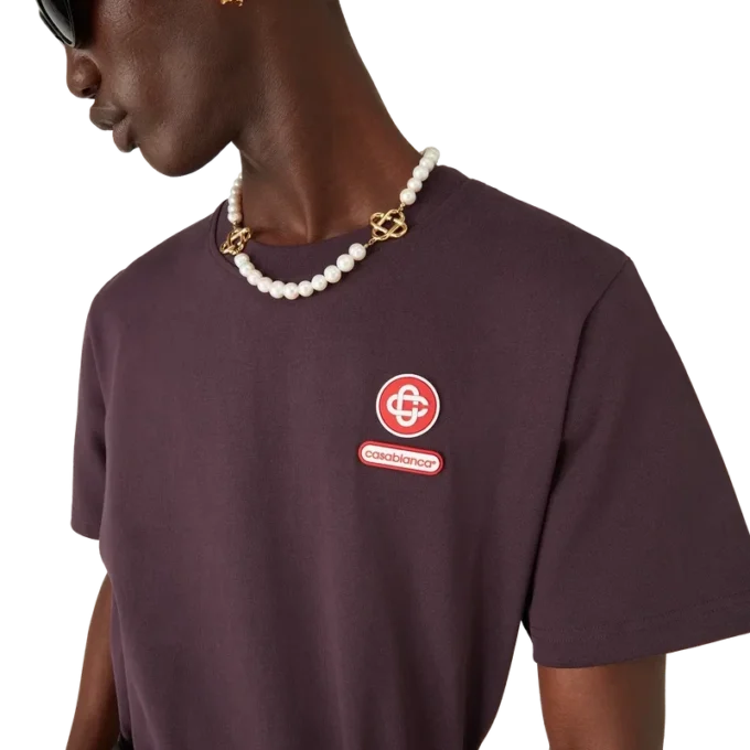 Logo Yama Kısa Kollu Şort Tişört Logo Yama Kısa Kollu Şort Tişört