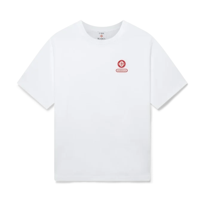 Logo Yama Oversized Kısa Kollu Şort Tişört