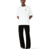 Logo Yama Oversized Kısa Kollu Şort Tişört
