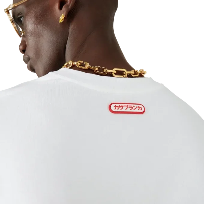 Logo Yama Oversized Kısa Kollu Şort Tişört