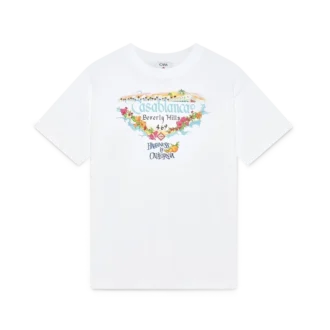 Los Angeles Store Baskılı Logo Kısa Kollu Tişört