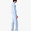 Mavi Monogram Tailored Jakarlı Pantolonlar Mavi Monogram Tailored Jakarlı Pantolonlar