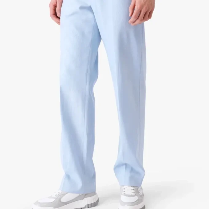 Mavi Monogram Tailored Jakarlı Pantolonlar Mavi Monogram Tailored Jakarlı Pantolonlar