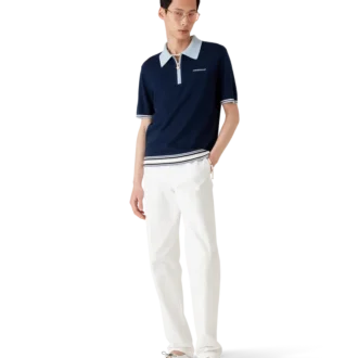 Merinos Yünlü Tenis Polo Gömlek Merinos Yünlü Tenis Polo Gömlek