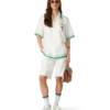Metaphysical Tennis Icon Kısa Kollu İpek Gömlek Metaphysical Tennis Icon Kısa Kollu İpek Gömlek