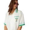 Metaphysical Tennis Icon Kısa Kollu İpek Gömlek Metaphysical Tennis Icon Kısa Kollu İpek Gömlek