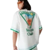 Metaphysical Tennis Icon Kısa Kollu İpek Gömlek Metaphysical Tennis Icon Kısa Kollu İpek Gömlek