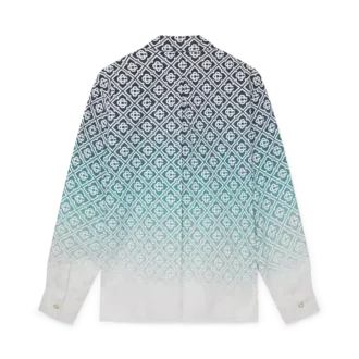 Midnight Gradient Monogram Gömlek