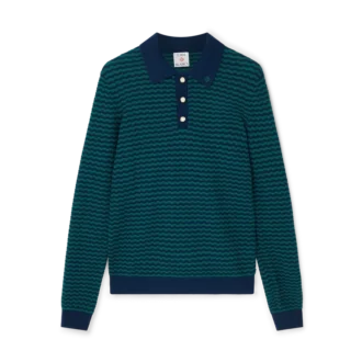 Mini Wave Polo Yaka Tişört Mini Wave Polo Yaka Tişört