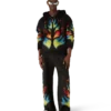 Mohair Flame Laurel Fermuarlı Kapüşonlu Sweatshirt Mohair Flame Laurel Fermuarlı Kapüşonlu Sweatshirt