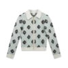 Mohair Monogram Fermuarlı Kazak Mohair Monogram Fermuarlı Kazak