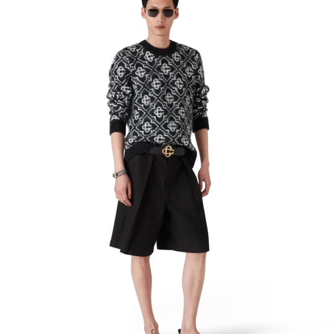 Mohair Monogram Kazak