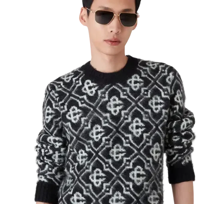 Mohair Monogram Kazak