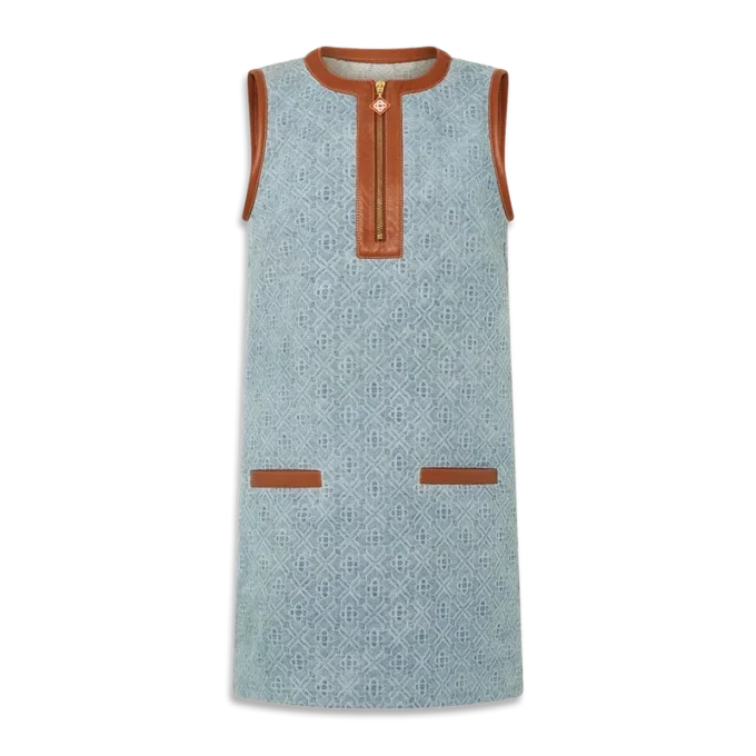 Monogram Denim Elbise Monogram Denim Elbise