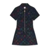 Monogram Denim Elbise