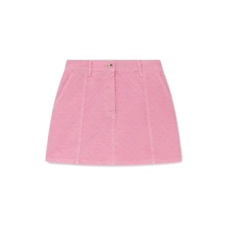 Monogram Denim Etek