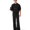 Monogram Jakarlı Bomber Ceket Monogram Jakarlı Bomber Ceket