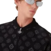 Monogram Jakarlı Bomber Ceket Monogram Jakarlı Bomber Ceket