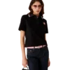 Monogram Jakarlı Havlu Kumaş Polo Gömlek