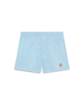 Monogram Jakarlı Mayo Şortu