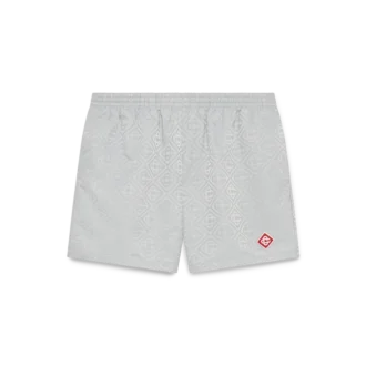 Monogram Jakarlı Mayo Şortu