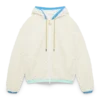 Monogram Jakarlı Polar Ceket Monogram Jakarlı Polar Ceket