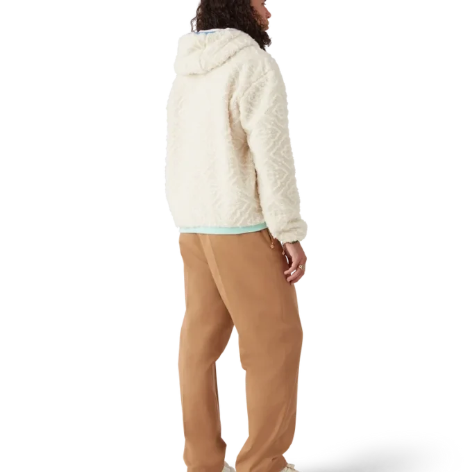 Monogram Jakarlı Polar Ceket Monogram Jakarlı Polar Ceket