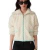 Monogram Jakarlı Polar Ceket Monogram Jakarlı Polar Ceket