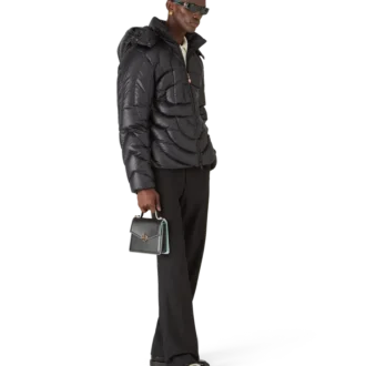 Monogram Kapitone Naylon Puffer Ceket