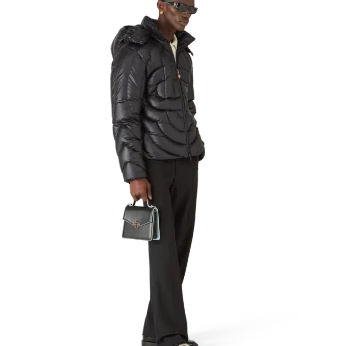 Monogram Kapitone Naylon Puffer Ceket Monogram Kapitone Naylon Puffer Ceket