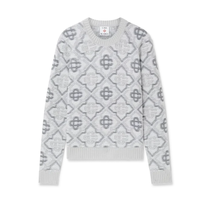 Monogram Örgü Kazak Monogram Örgü Kazak