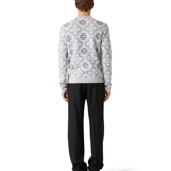 Monogram Örgü Kazak Monogram Örgü Kazak
