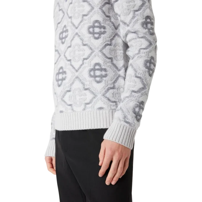 Monogram Örgü Kazak Monogram Örgü Kazak