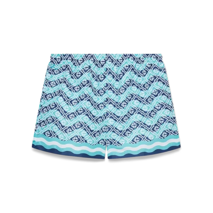 Monogram Wave Şortlar Monogram Wave Şortlar